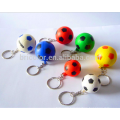 Promotional Gift PU Foam Football Keychain